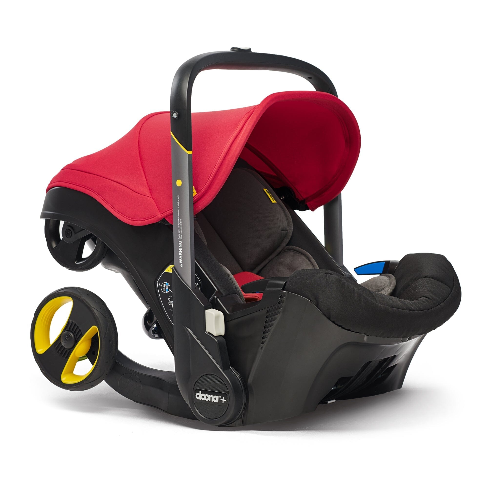 Junior Jones Aylo Grey Marl 6pc Travel System inc Doona Flame Red Car Seat juniorjones 
