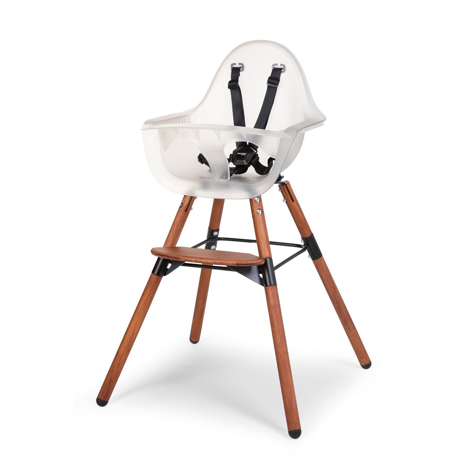 Evolu 2 High Chair - Dark Natural / Anthracite Frosted Feeding & Support Childhome 