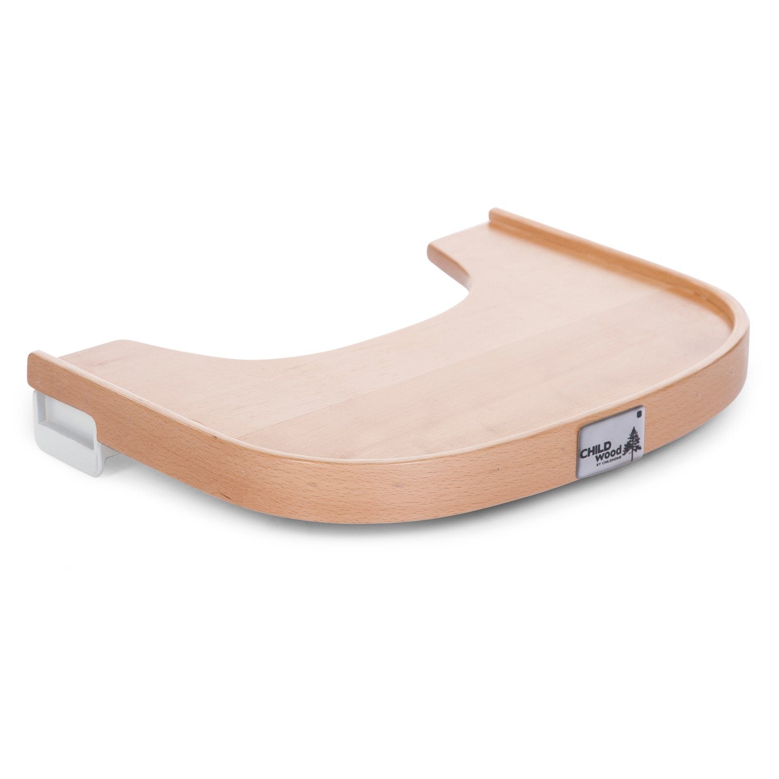 Wooden booster seat discount with tray