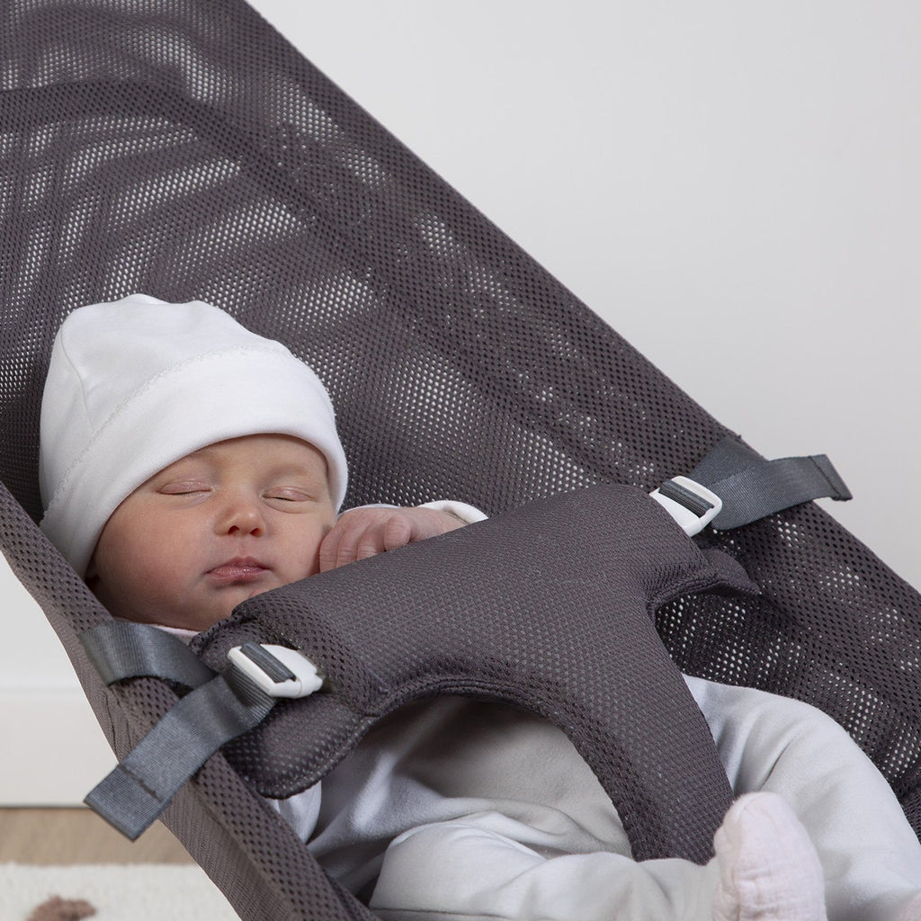 Childhome Evolux Bouncer - Natural Anthracite Furniture Childhome 