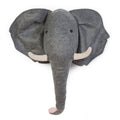 Grey Elephant Wall Head Decor for Nursery Walls. Animal head mounts by Childhome 
