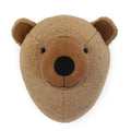 Felt Teddy Head Wall Deco Beige Nursery Decor Childhome 
