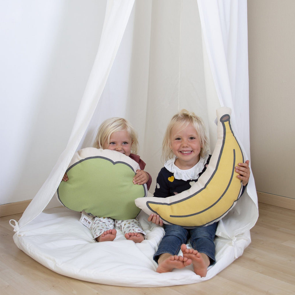 Canopy Tent & Playmat - Off White Nursery Decor Childhome 