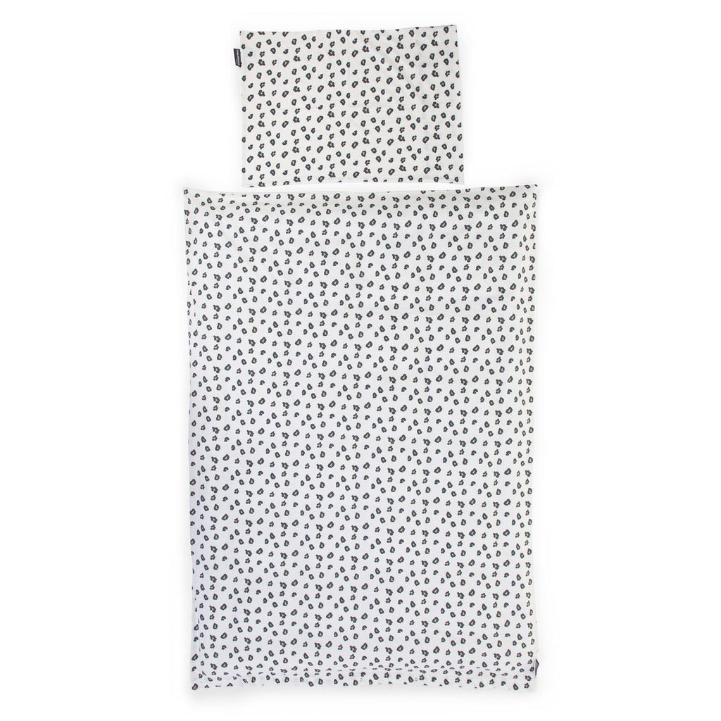 Jersey Leopard Duvet Cover + Pillowcover 100 x 140cm Childhome 