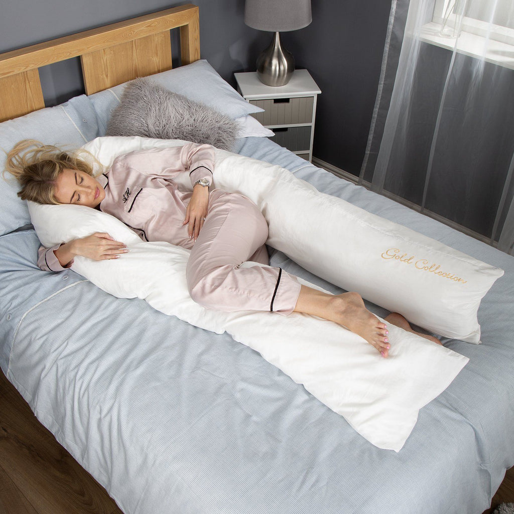 Mother&Baby Organic Cotton 12ft Deluxe Body and Baby Support Pillow Mother & Baby 