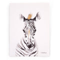 Oil Painting Zebra Head Nursery Decor Childhome 