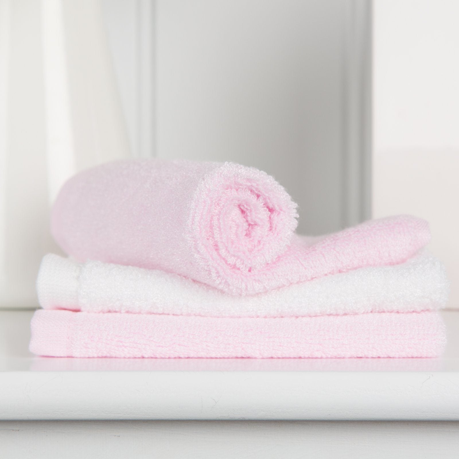 Comfi-Love My First Bath Time - Pink / White Nursery cuddleco 
