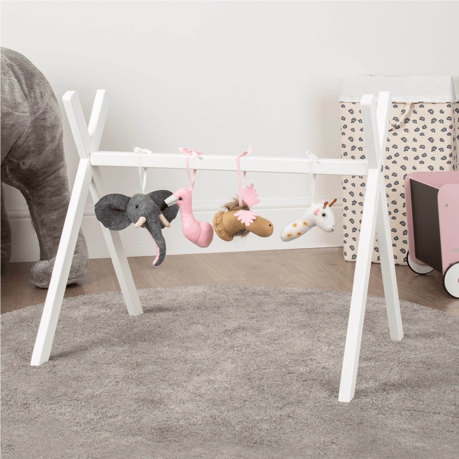 Tipi Play Gym Frame White Play Gyms Childhome 