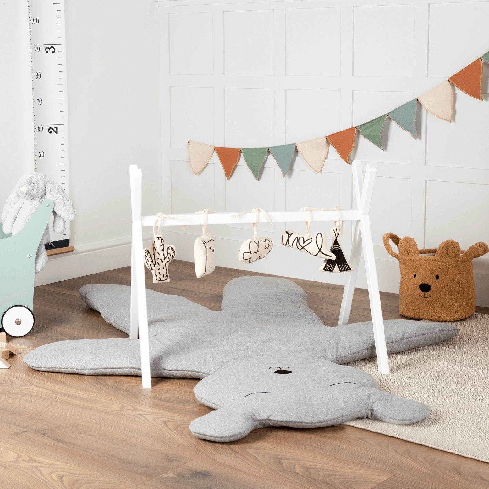 Tipi Play Gym Frame White Play Gyms Childhome 